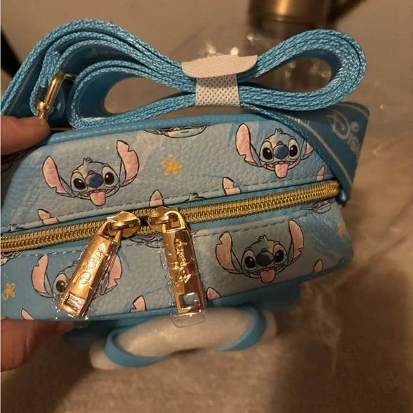 Disney Blue Stitch Kids Crossbody Bag